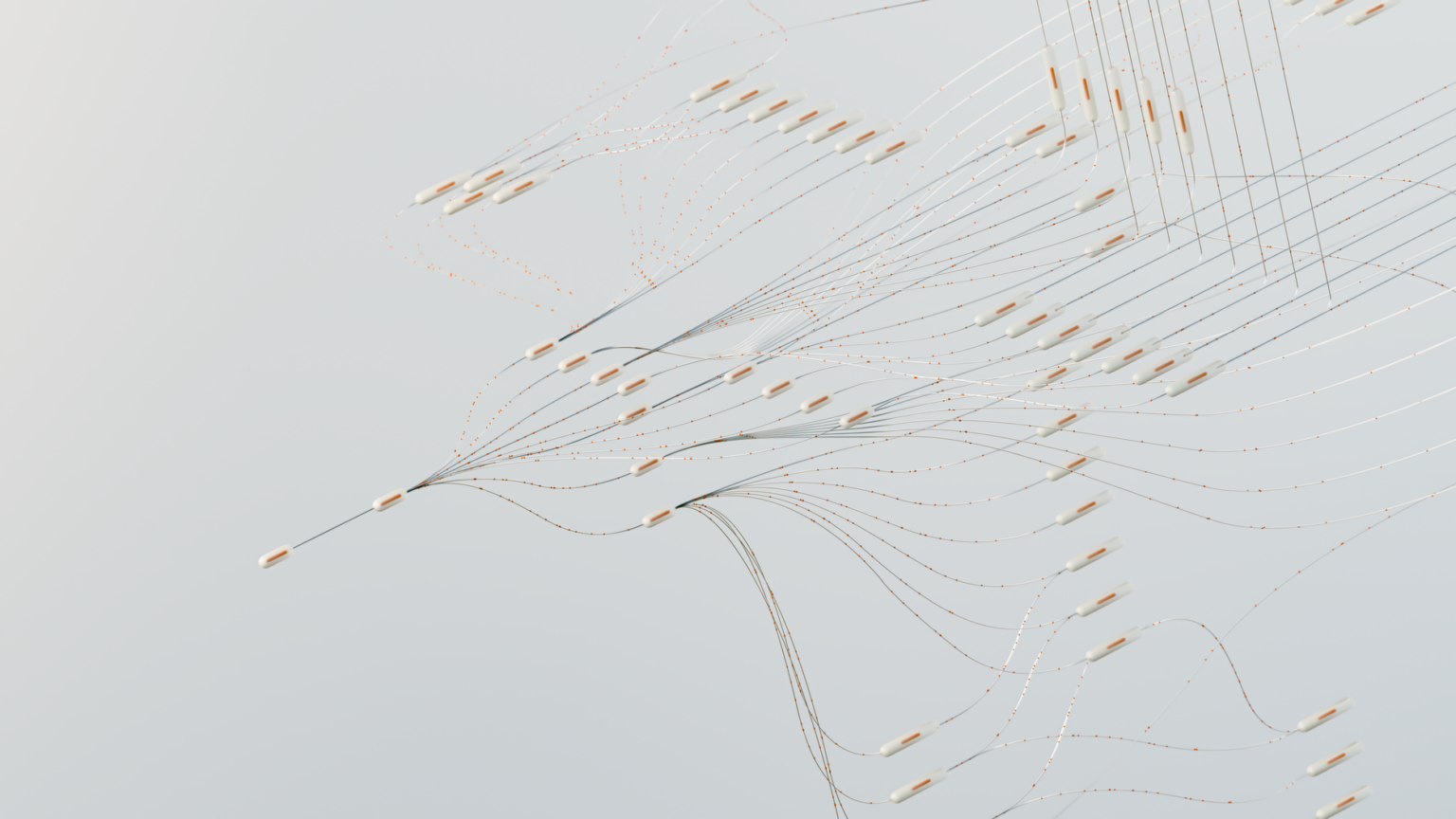 Abstract visualization of a neural network representing AI internal reasoning processes