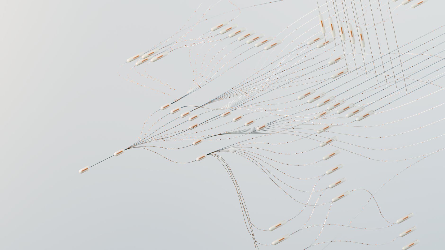 Abstract visualization of a neural network representing AI internal reasoning processes