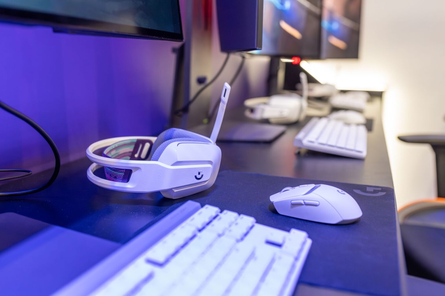 Corsair launches gaming keyboards with control dial and long-lasting mouse Gaming keyboard with RGB lighting on a desk setup