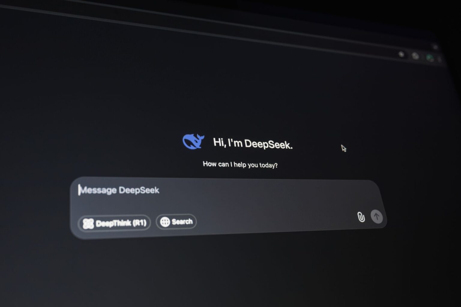 Person using an AI chat interface on a laptop to create documents